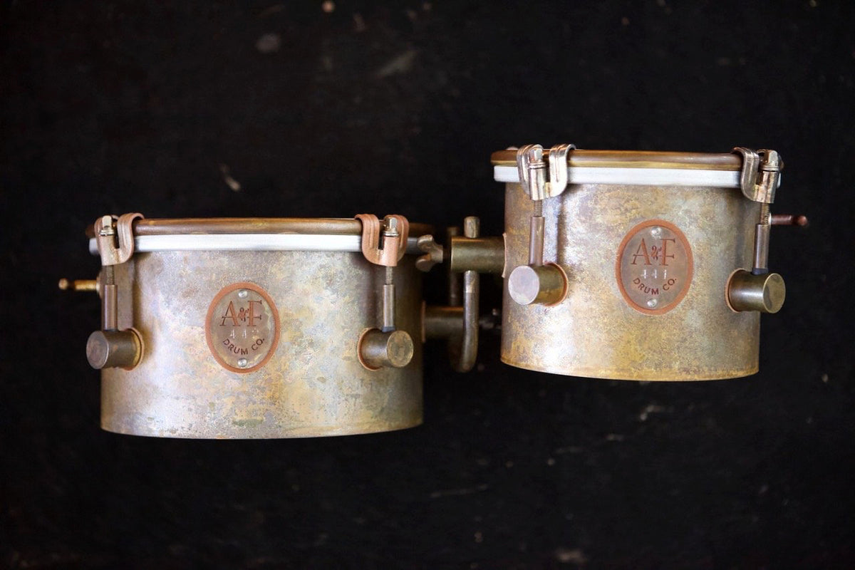 Old Havana Timbalitos (Brass Bongos) – A&F Drum Co